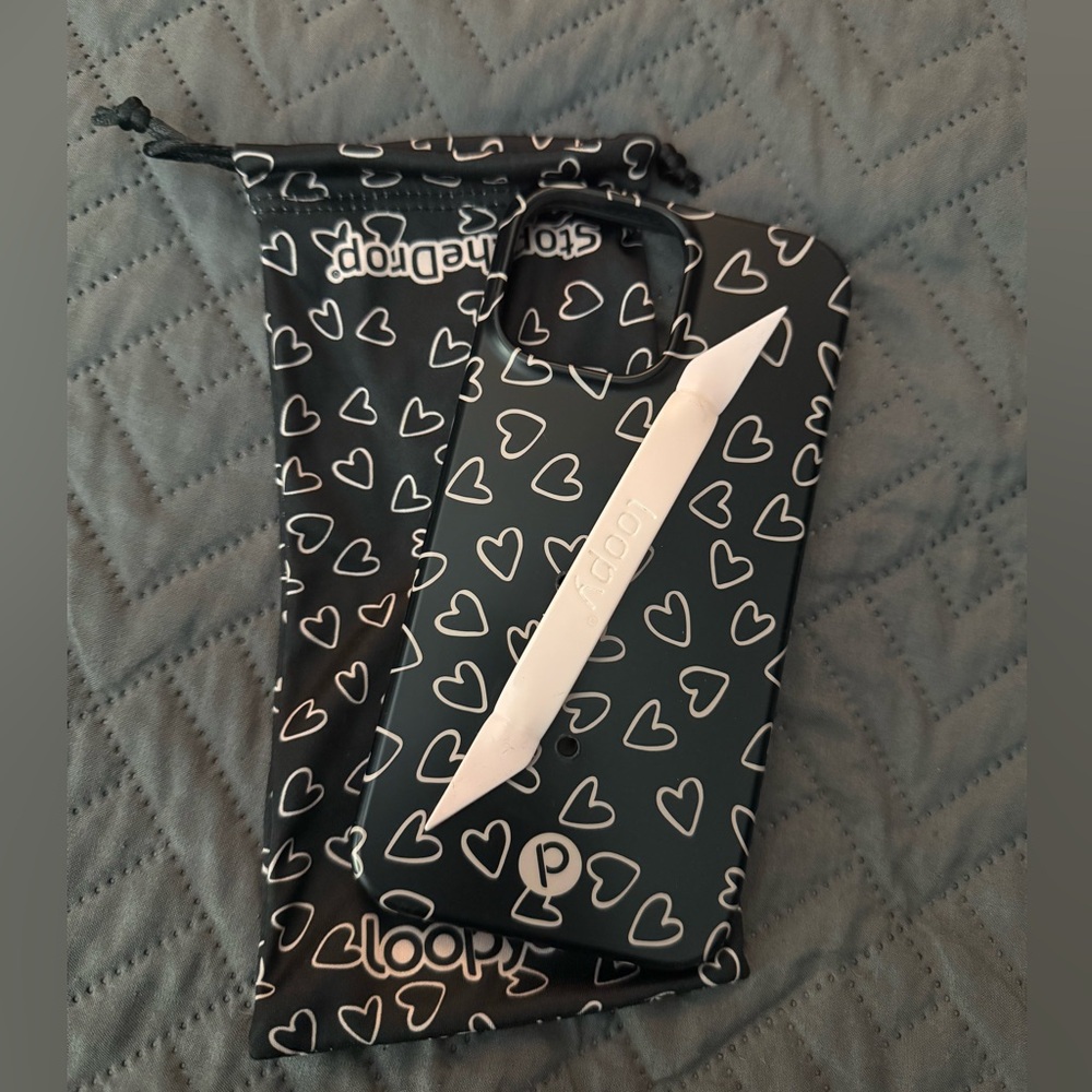Loopy Case - Midnight Hearts - fits iPhone 13 Pro Max